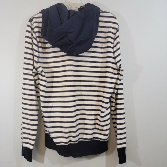 Tommy Hilfiger Hooded Sweatshirt Red White Blue American Nylon Hood S/P EUC - Picture 5 of 9
